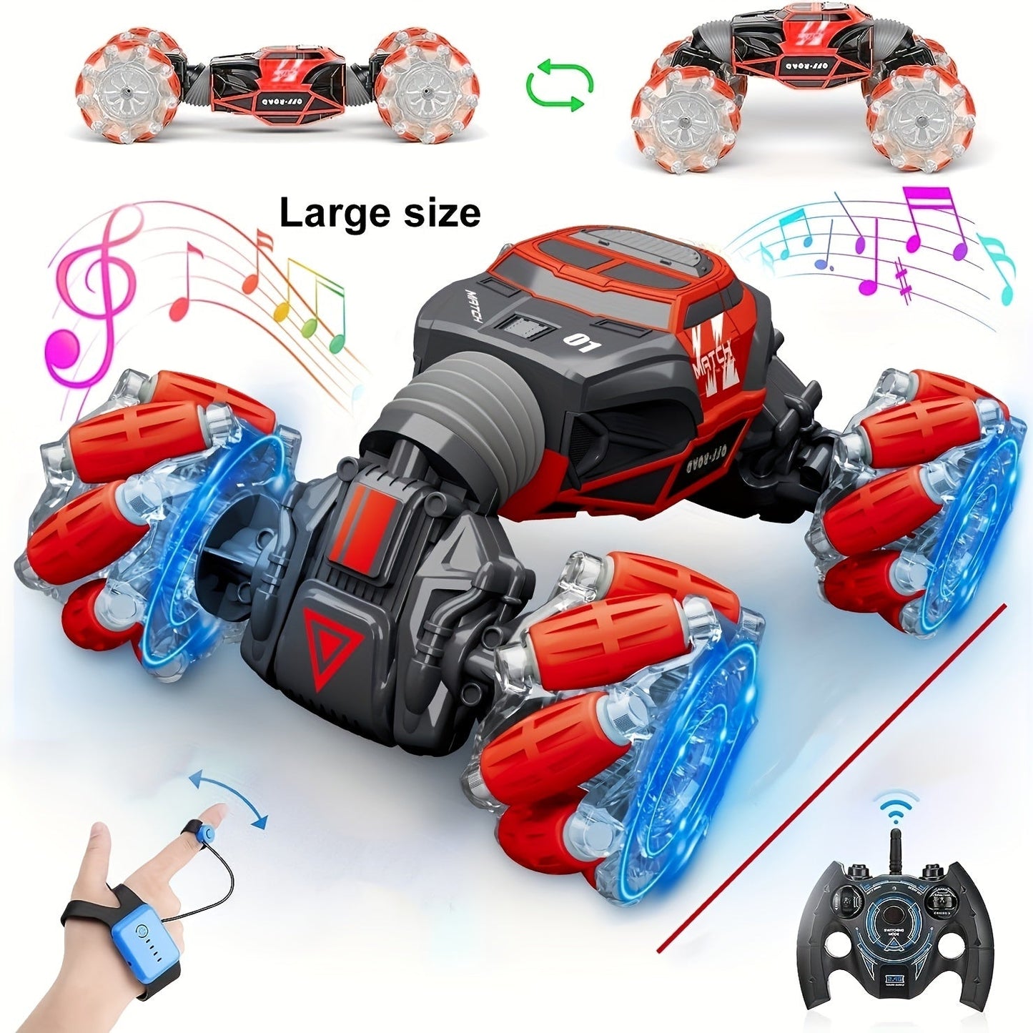 Gesture-Controlled RC Stunt Car-1