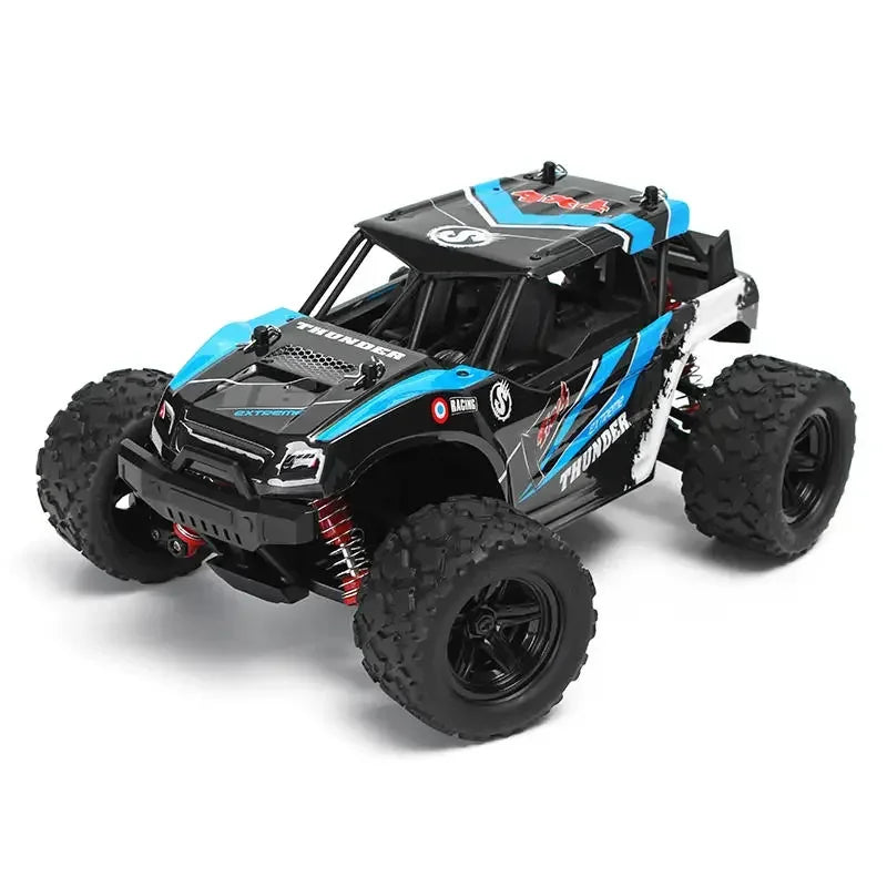 High-Speed 1/18 Scale RC Truggy - 40+ MPH 4WD Adventure-0