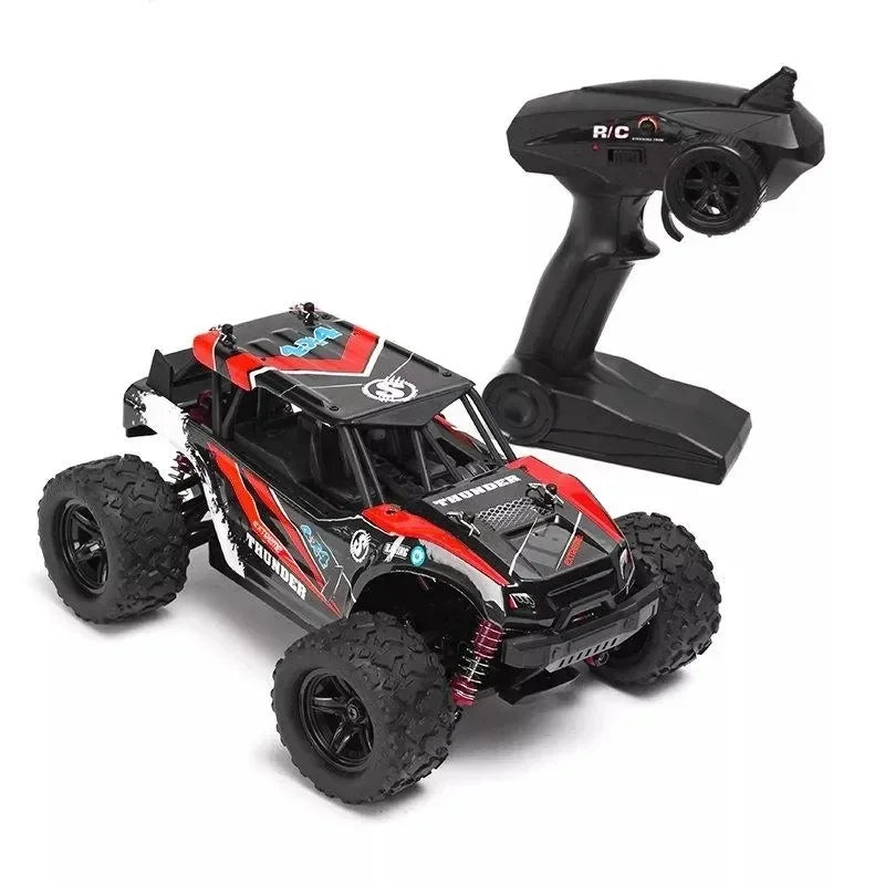 High-Speed 1/18 Scale RC Truggy - 40+ MPH 4WD Adventure-8
