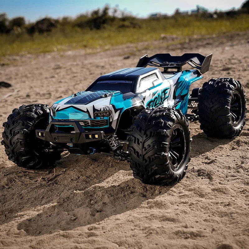 High-Speed 4WD RC Drift Truck with LED Lights-1