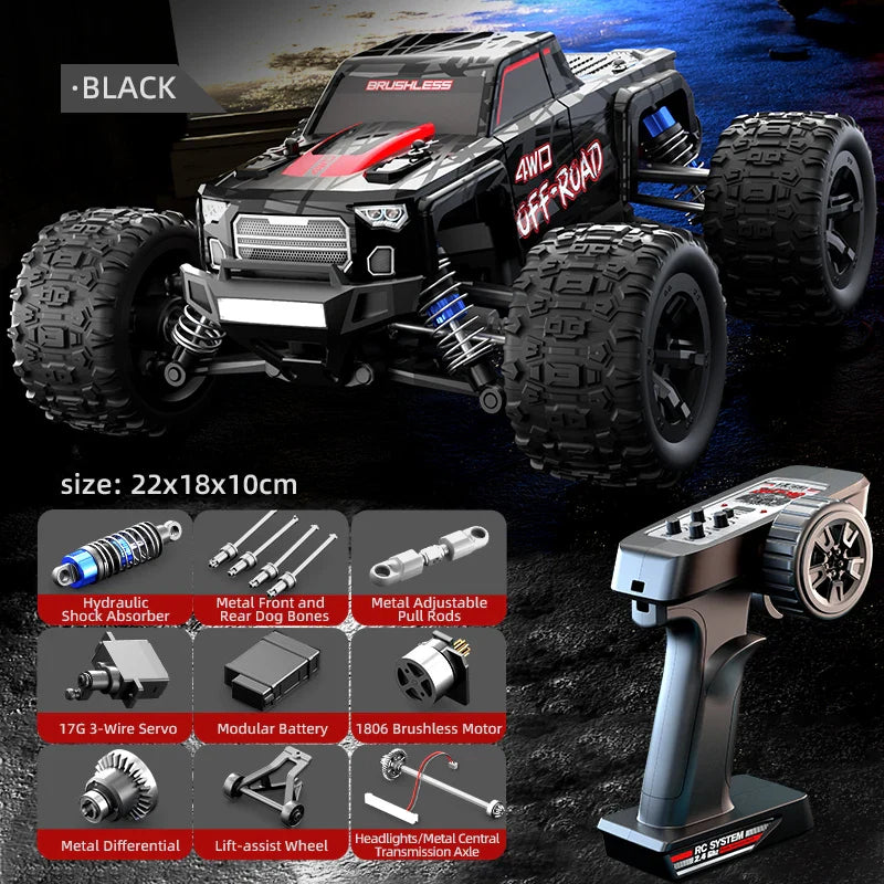 High-Speed JJRC C8810/C8811 RC Monster Trucks for Thrilling Adventures-6