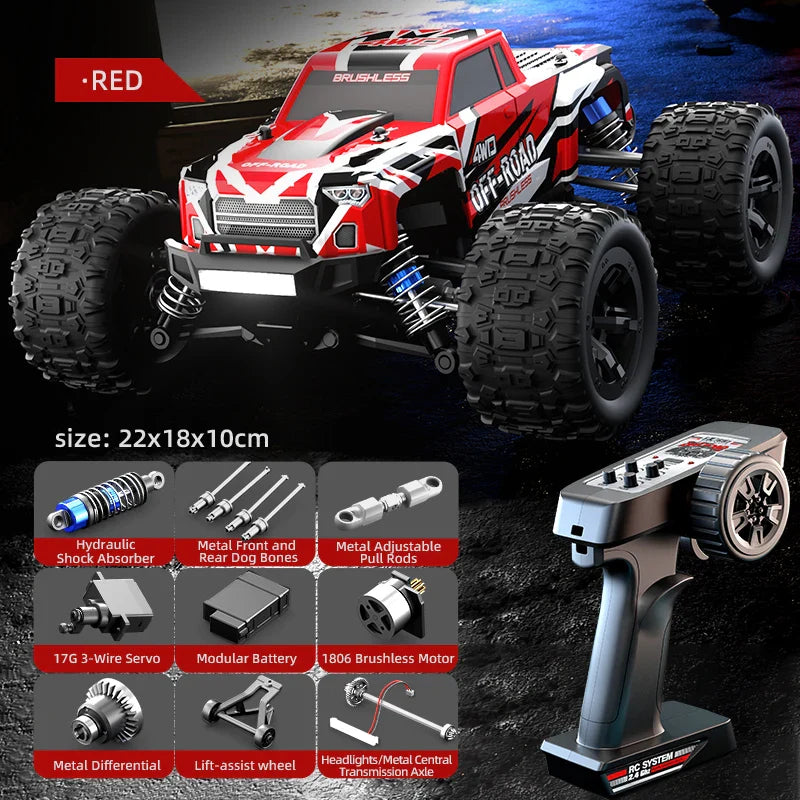 High-Speed JJRC C8810/C8811 RC Monster Trucks for Thrilling Adventures-8