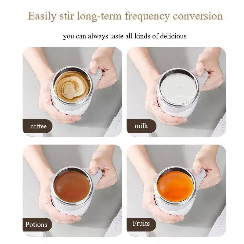 Magnetic Auto-Stir Coffee Cup for Effortless Mixing-4