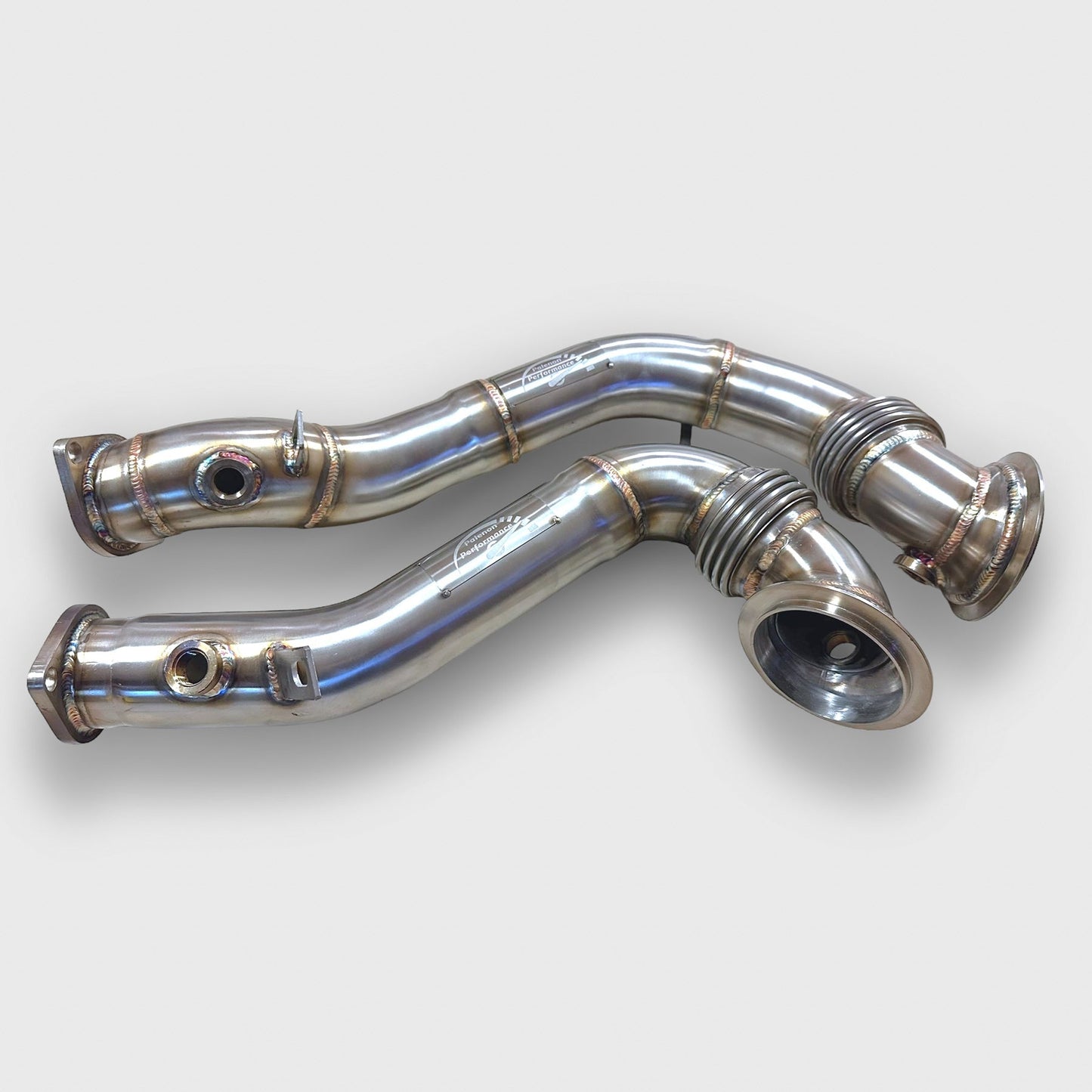 2007-2013 N54 Racing Downpipes For BMW 1M/ 135i/ 335i/ 335is/ 335Xi - Palenon Performance-1