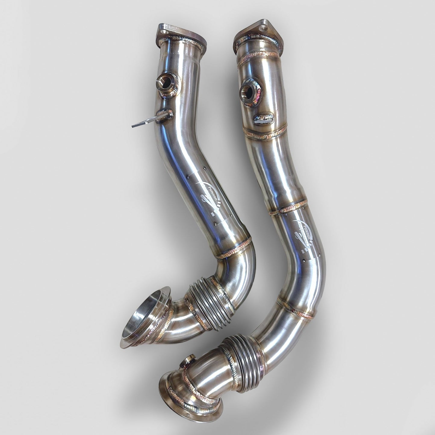 2007-2013 N54 Racing Downpipes For BMW 1M/ 135i/ 335i/ 335is/ 335Xi - Palenon Performance-2