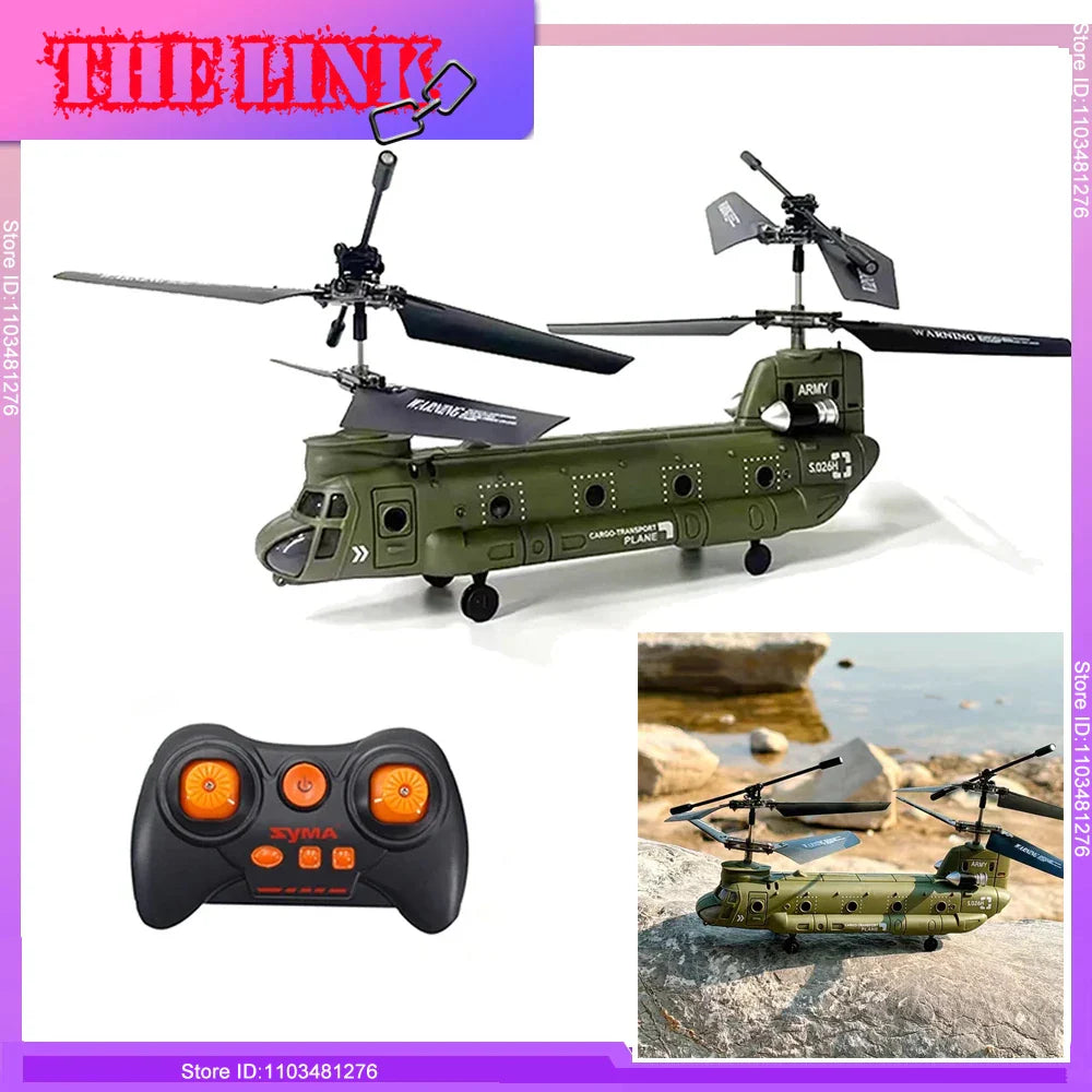 S26H Army Transport RC Helicopter-0