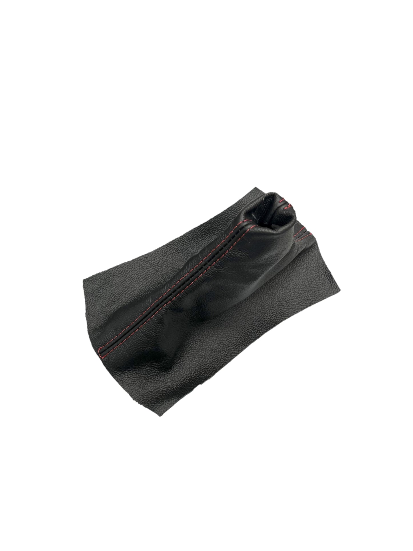 Red Stitch Leather Parking Brake & Shift Boot Cover For Ford Mustang GT 2005 2006 2007 2008 2009
