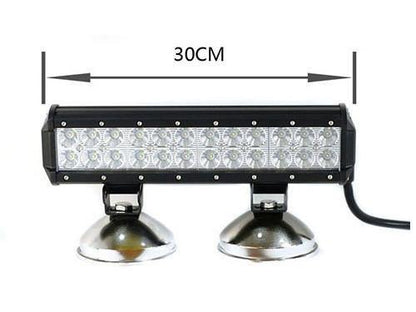 12" dual row led light bar (72W)