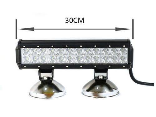 12" dual row led light bar (72W)