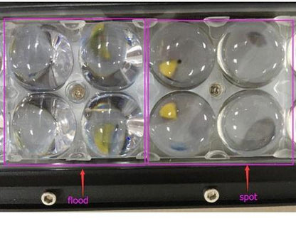 50" Curved Dual Row Led Light Bar (288W)