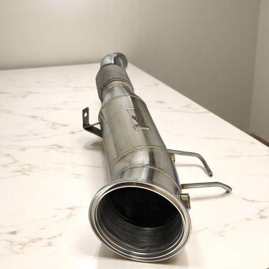 5 Inch Gen3 BMW B58 Downpipe - 2025+ M340i / M440i/ 540i/ 740i/ X3/ X5/ X6/ X7