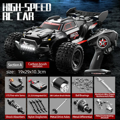 High-Speed JJRC C8810/C8811 RC Monster Trucks for Thrilling Adventures-5