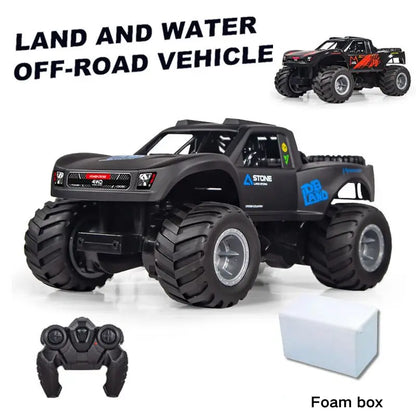 JJRC Q156 4WD Amphibious Stunt RC Car - Waterproof Fun-0