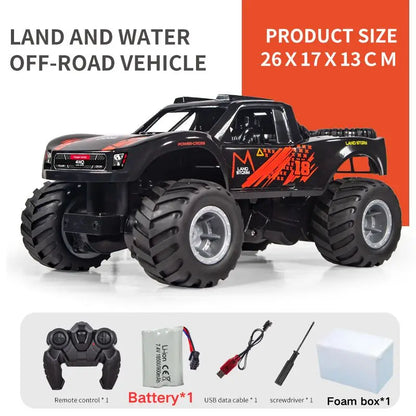 JJRC Q156 4WD Amphibious Stunt RC Car - Waterproof Fun-5
