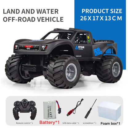 JJRC Q156 4WD Amphibious Stunt RC Car - Waterproof Fun-6
