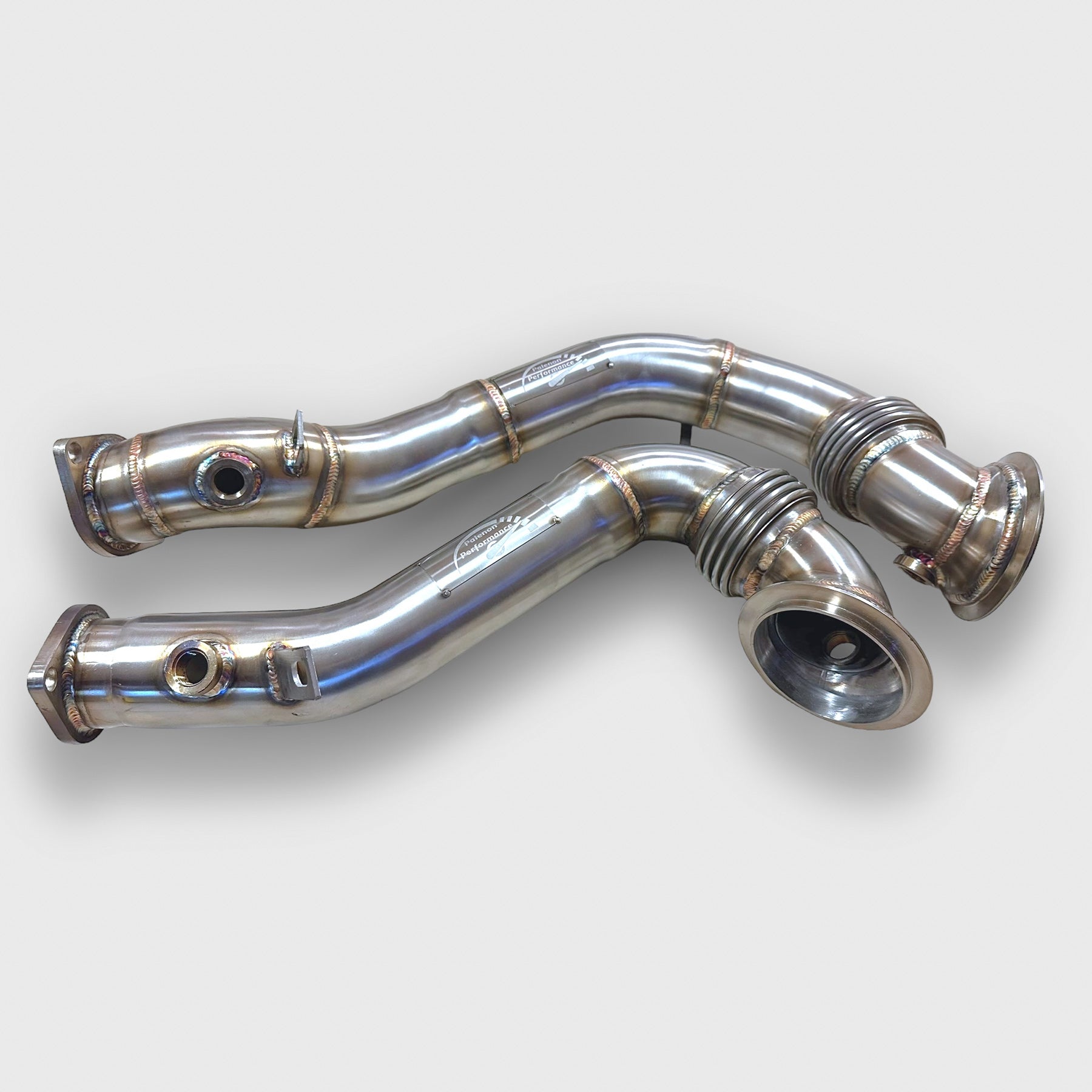 2007-2013 N54 Racing Downpipes For BMW 1M/ 135i/ 335i/ 335is/ 335Xi - Palenon Performance-1
