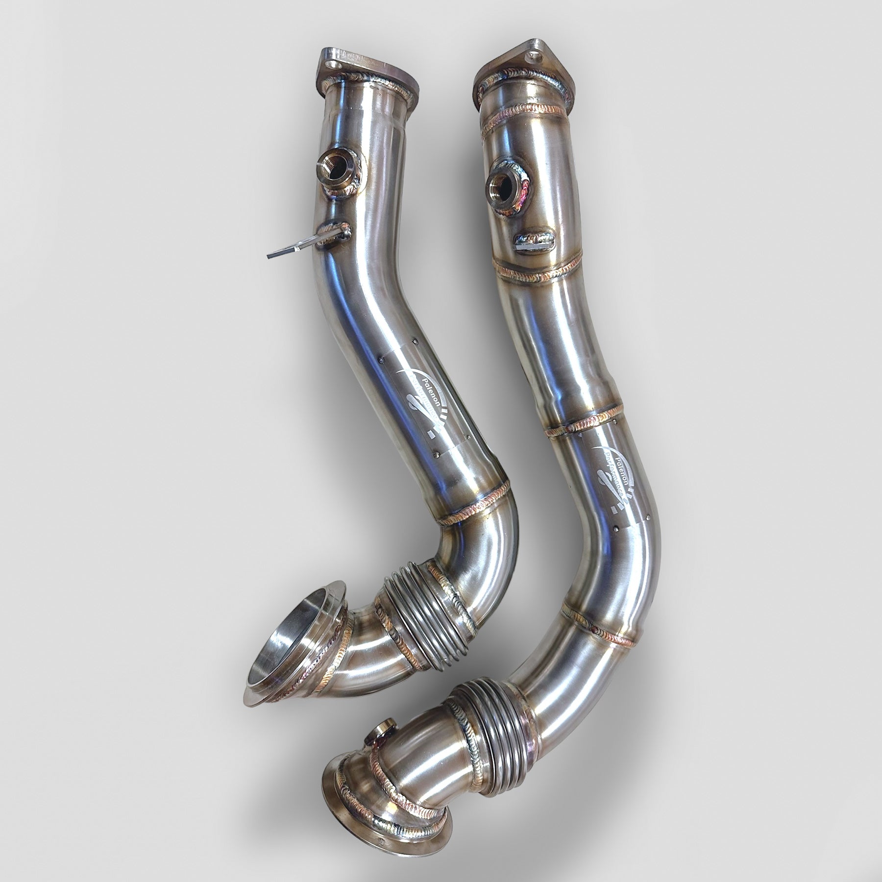 2007-2013 N54 Racing Downpipes For BMW 1M/ 135i/ 335i/ 335is/ 335Xi - Palenon Performance-2