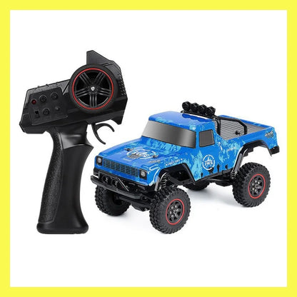Remote Control 4WD Crawler with LED Lights & Suspension-0