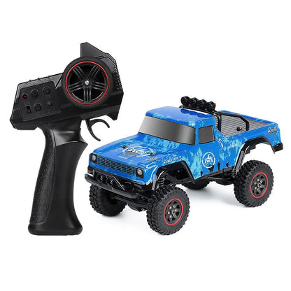 Remote Control 4WD Crawler with LED Lights & Suspension-7