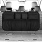 NNEDSZ Multifunctional Car Backseat Organizer, Hanging Storage Bag with Multiple Pockets for Car Essentials – 88x46cm