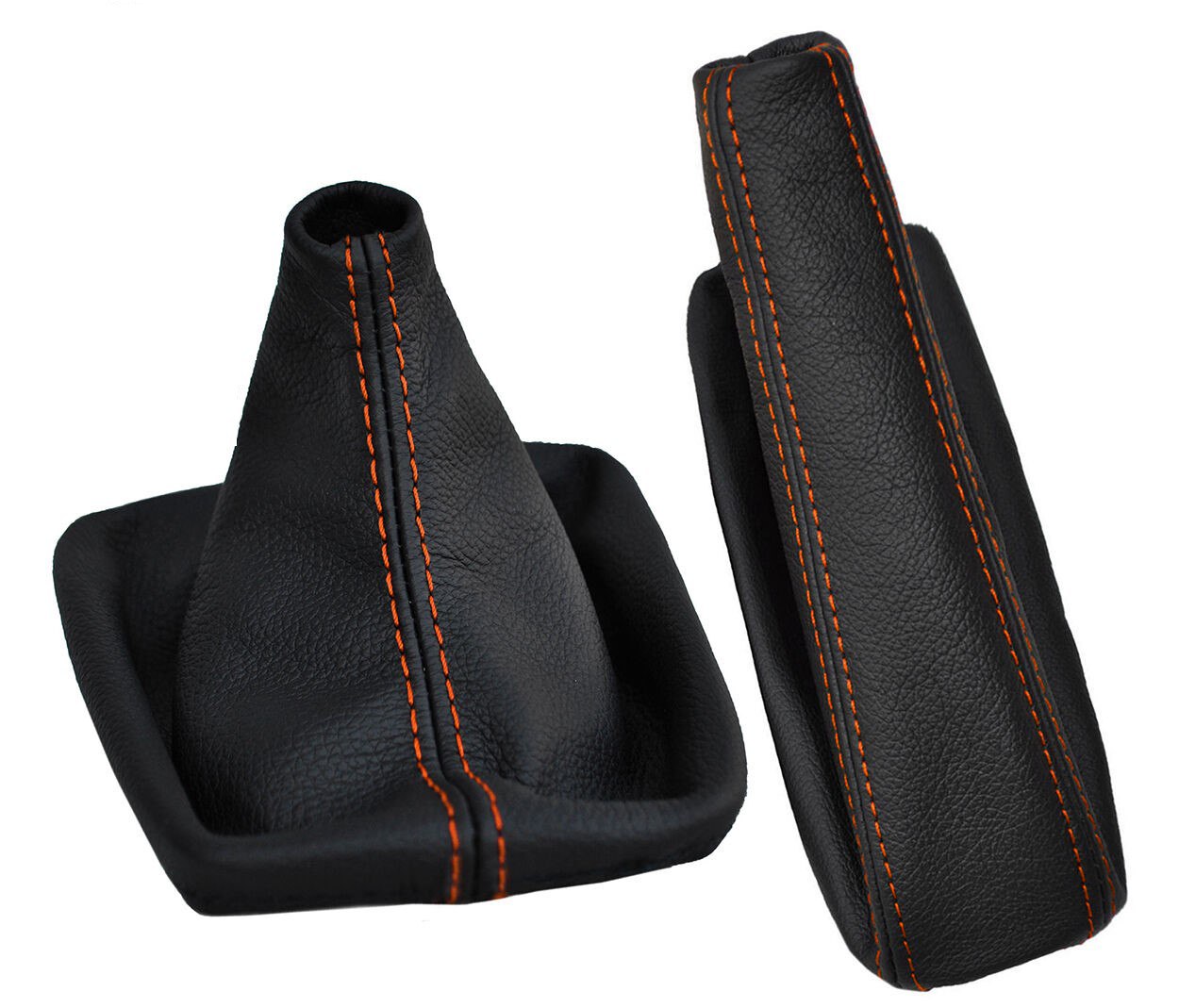 1991-2005 BMW E36 E46 3 Series Genuine Leather Handbrake & Shift Boot Covers Set