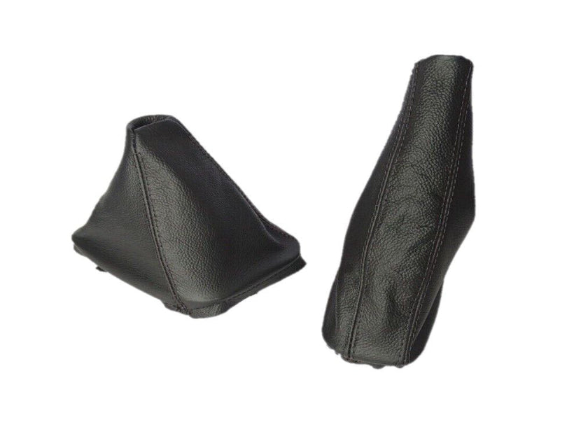 1991-2005 BMW E36 E46 3 Series Genuine Leather Handbrake & Shift Boot Covers Set