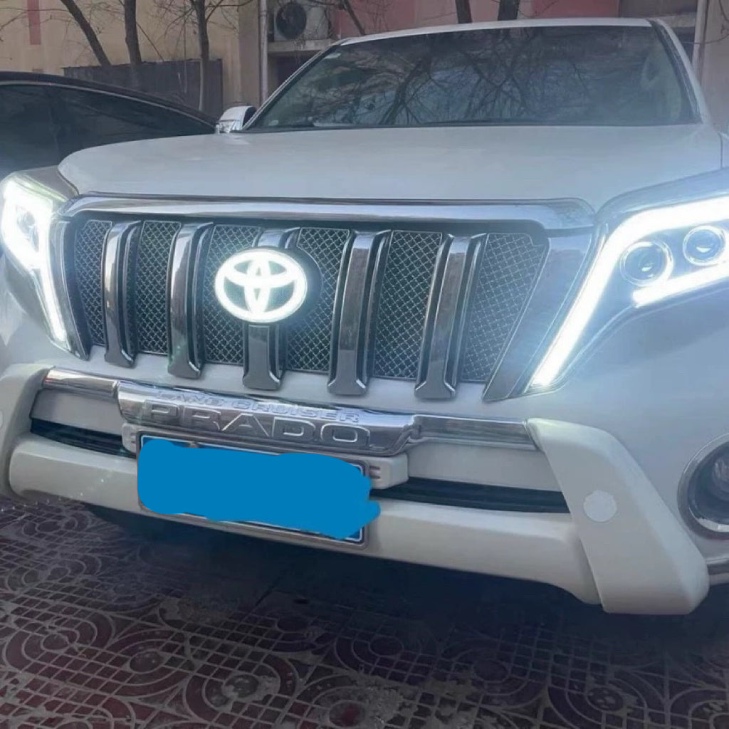 Toyota Logo Front Grille LED Dynamic Illuminated Emblem Compatible with ACC Radar