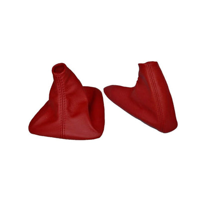 1991-2005 BMW E36 E46 3 Series Genuine Leather Handbrake & Shift Boot Covers Set