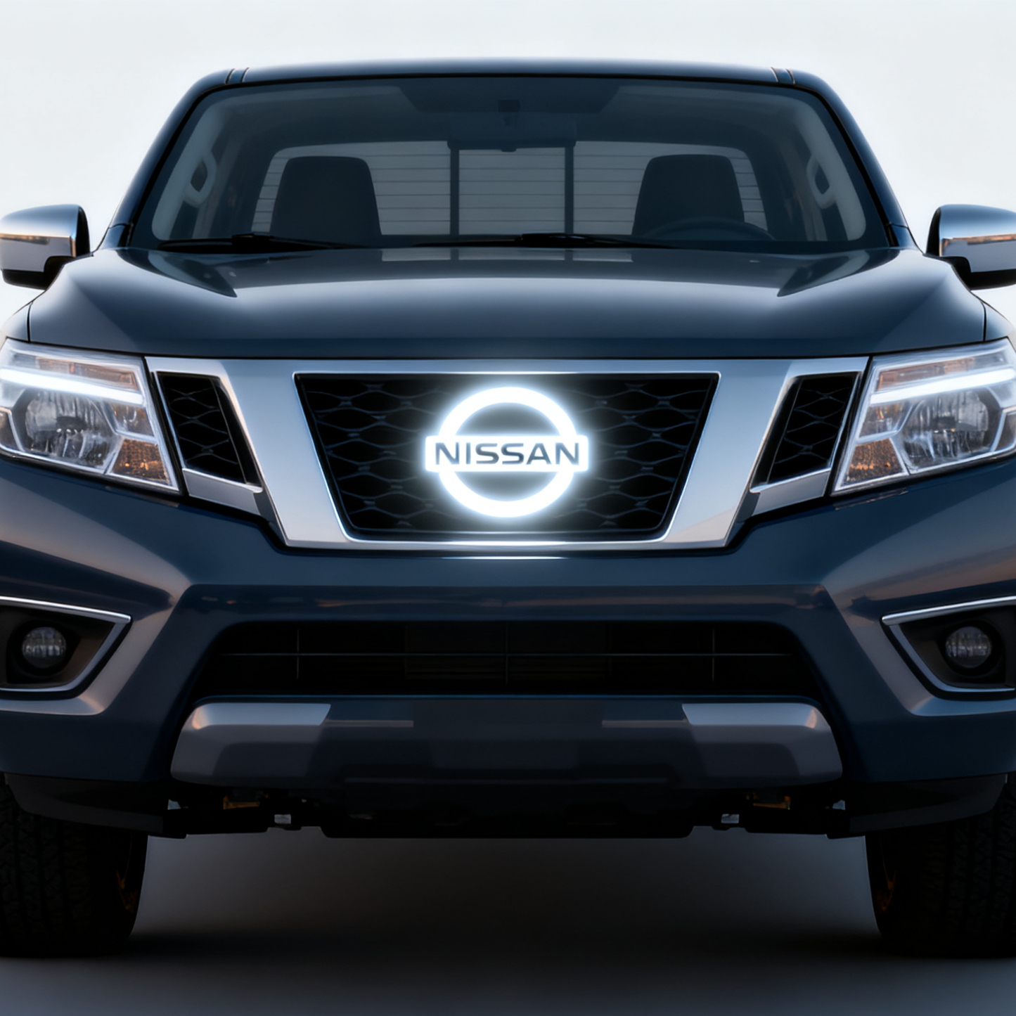 Nissan Logo Front Grille LED Crystal Dynamic Illuminated Emblem