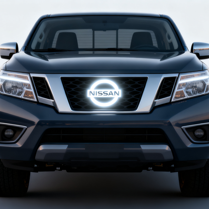 Nissan Logo Front Grille LED Crystal Dynamic Illuminated Emblem
