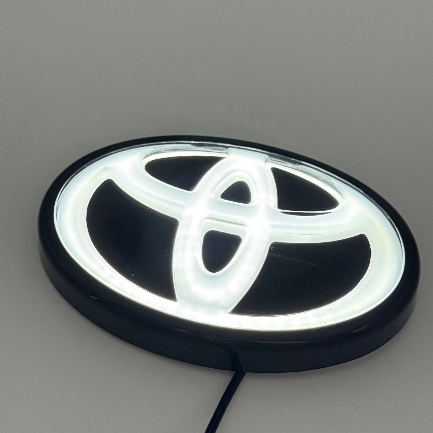Toyota Logo Front Grille LED Dynamic Illuminated Emblem Compatible with ACC Radar