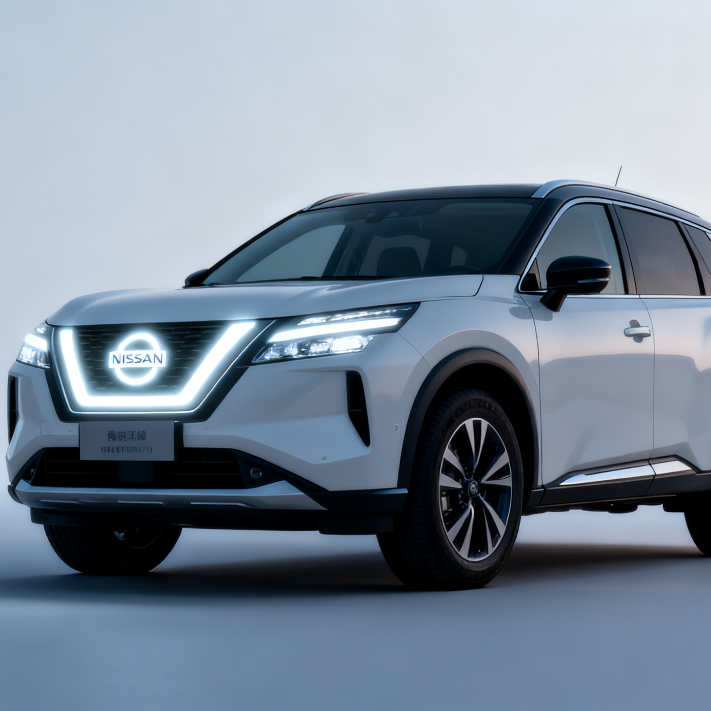 Nissan Logo Front Grille LED Crystal Dynamic Illuminated Emblem